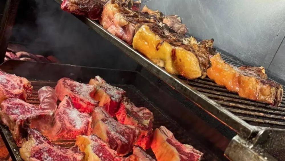 Chuleta de vacuno a la parrilla del Vinotinto