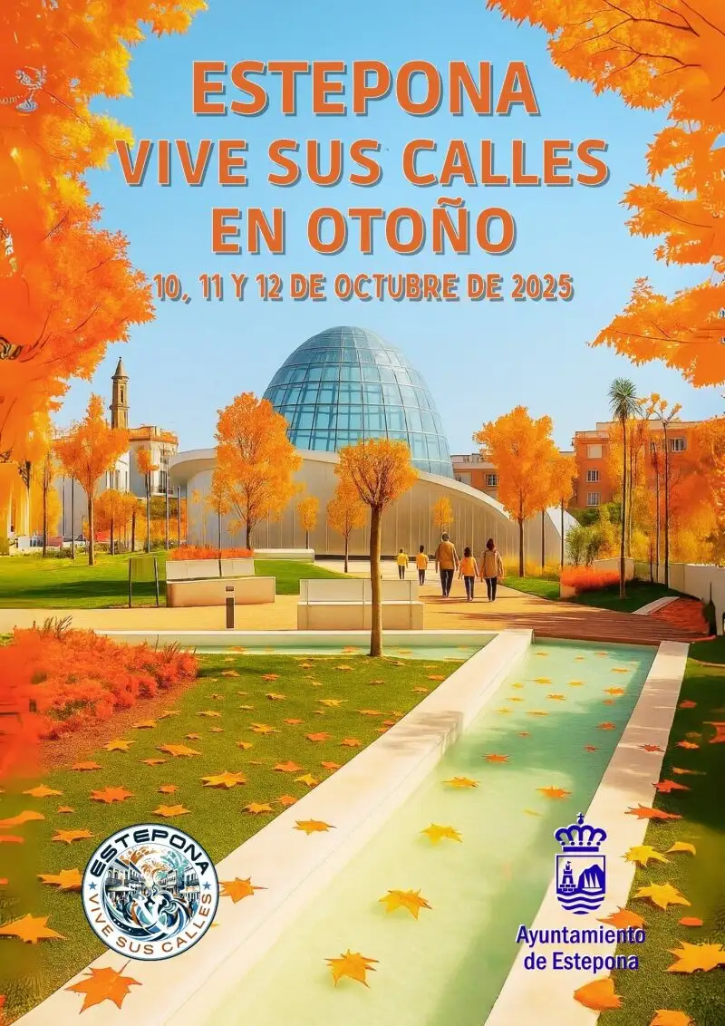 Cartel de 'Estepona Vive sus Calles'