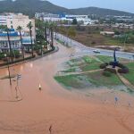 Las Pitiusas vuelven a sufrir las consecuencias de la dana solo 11 días después de las fuertes inundaciones de Ibiza