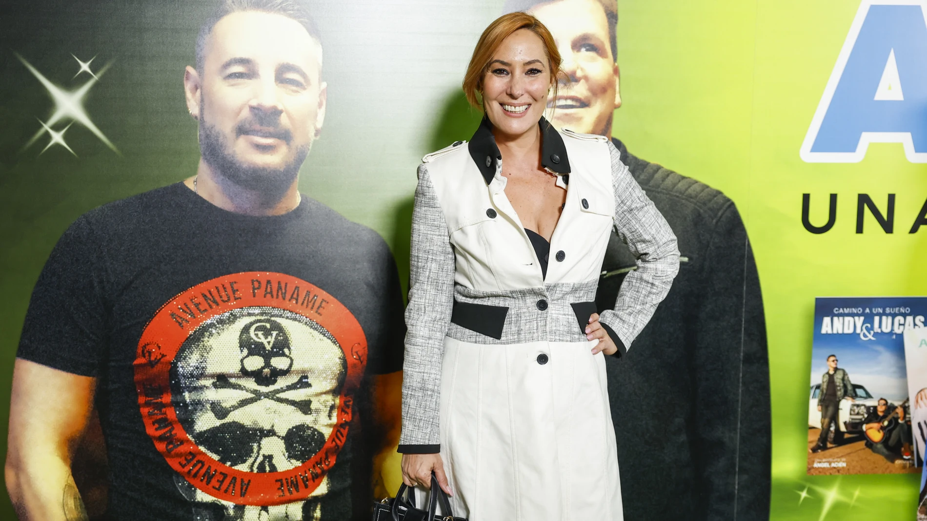 Rosario Mohedano en el concierto de Andy y Lucas