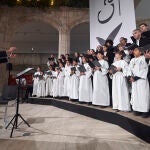 La Escolanía Pueri Cantores durante un concierto de Navidad 