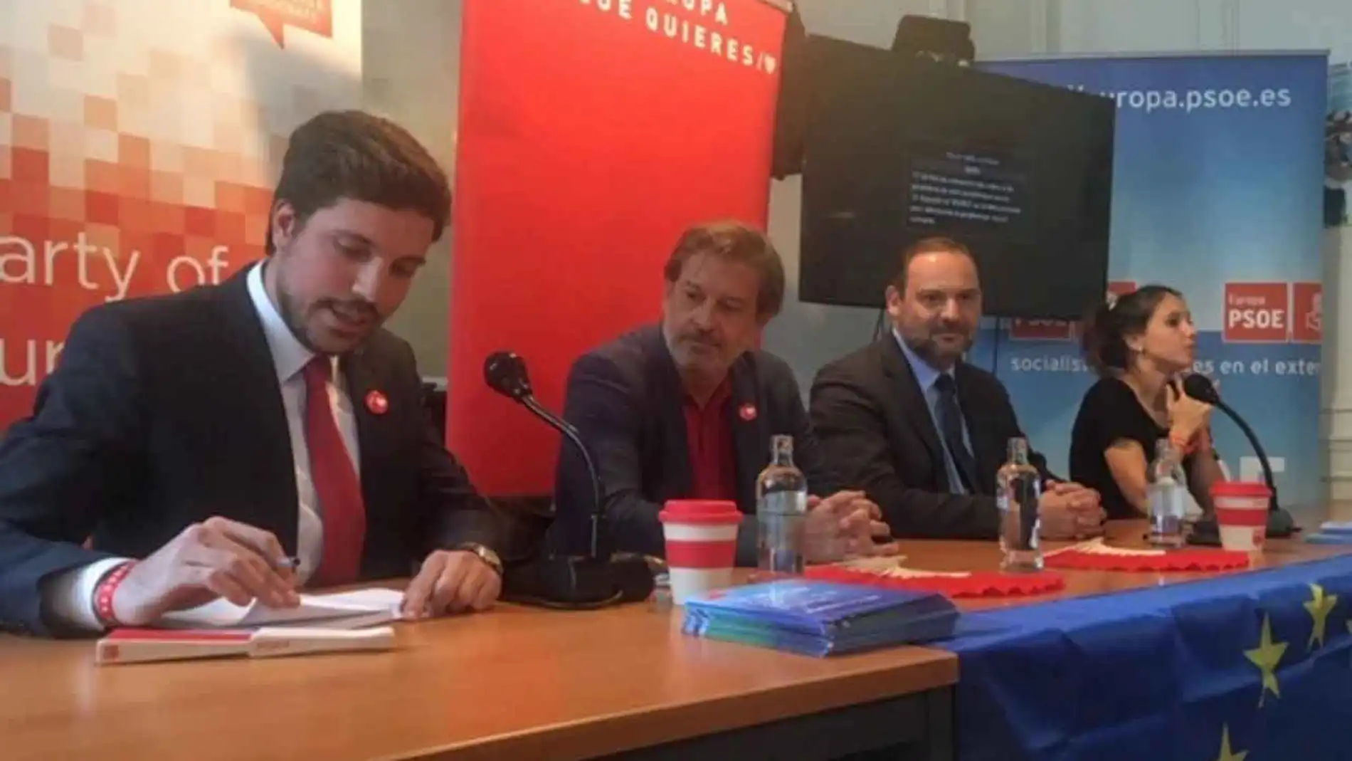 Jose Luis Abalos y el hijo del ministro Planas