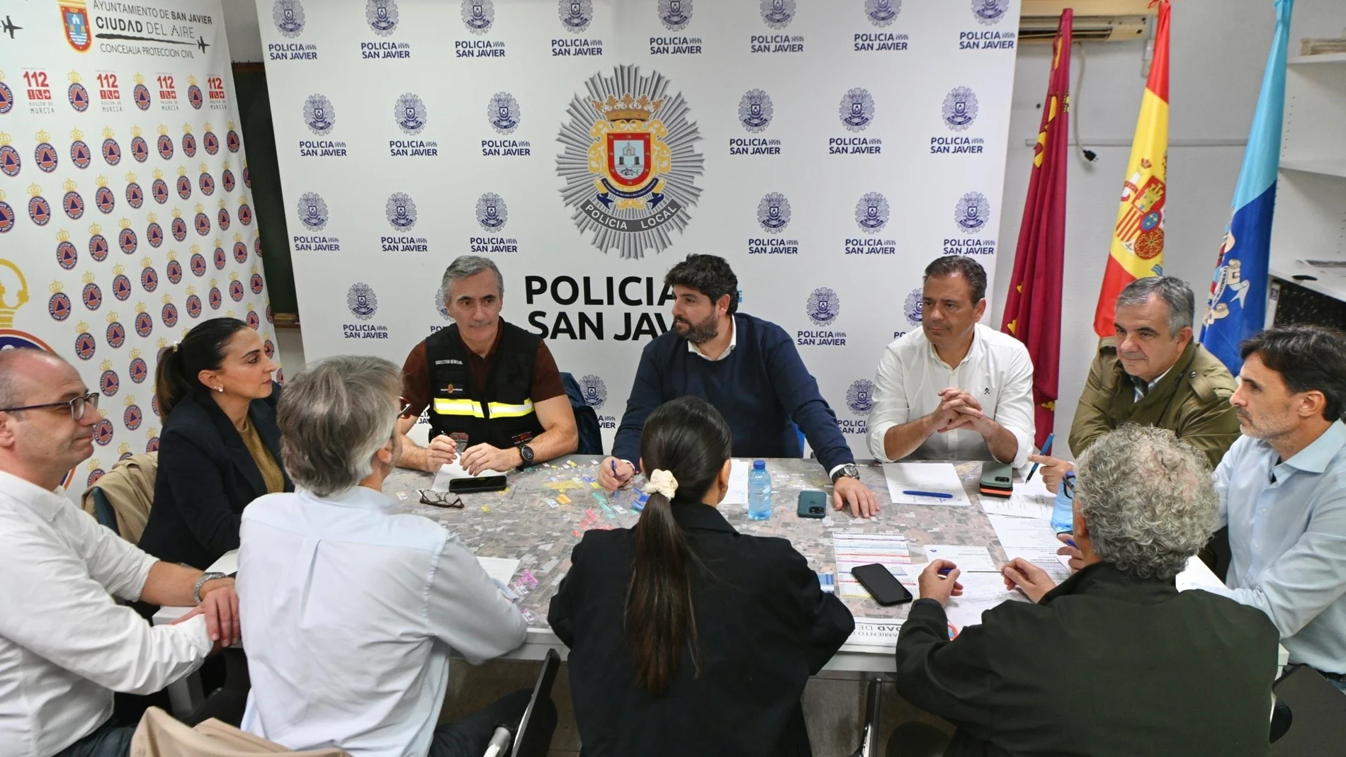 Imagen de la reunión del Consejo de Gobierno extraordinario celebrado en San Javier Carme Ripollés / Europa Press 11/10/2025