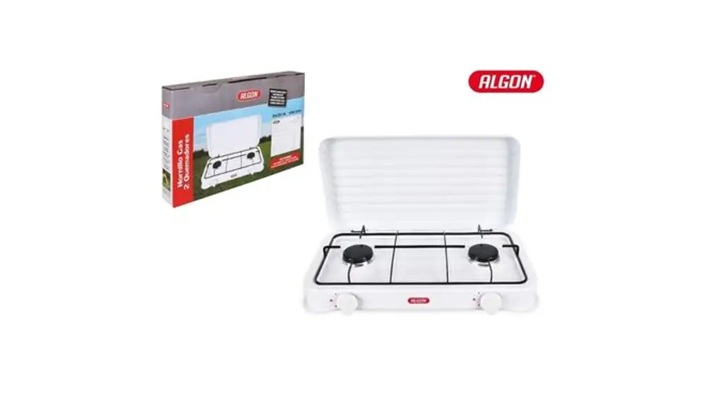 ALGON Hornillo de Gas Doble