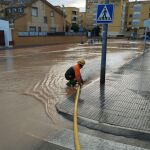 Dana Alice en Murcia: López-Miras pide a la UME en San Javier y Los Alcázares tras desbodarse el canal del trasvase Tajo-Segura 