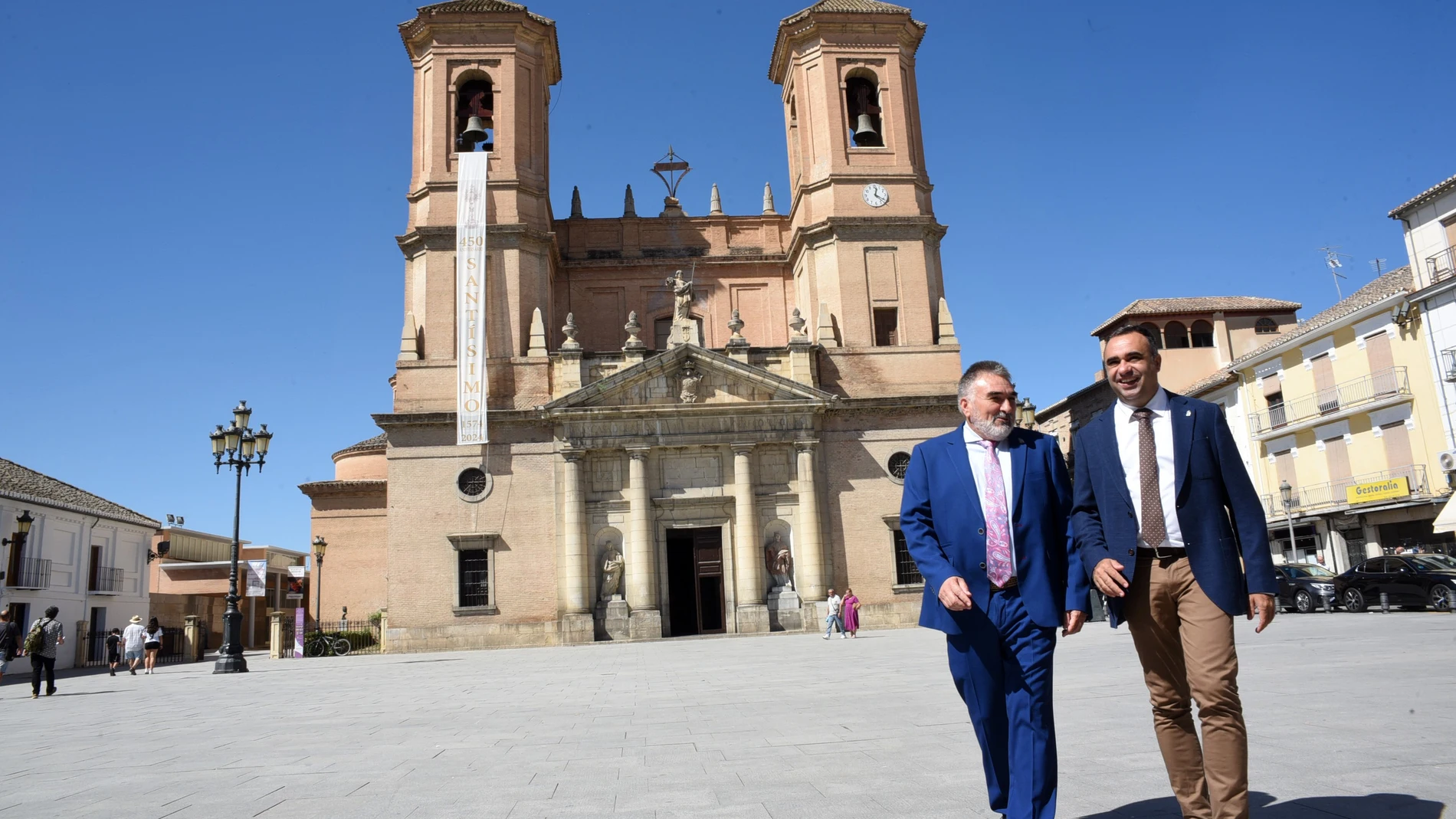 El alcalde de Santa Fe y el presidente de la Diputación de Granada
