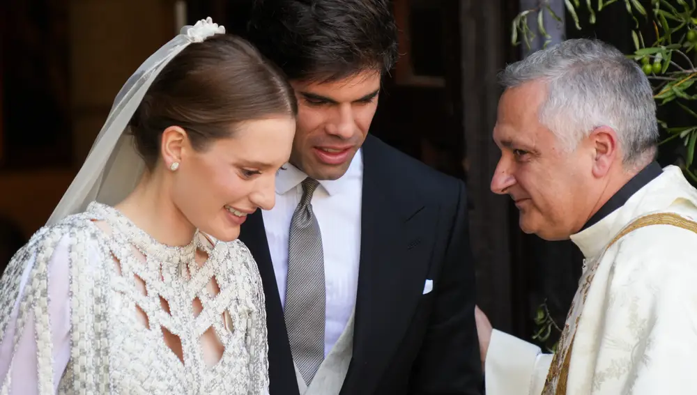 Boda de Micaela Belmont y Fernando Palazuelo en Cáceres.