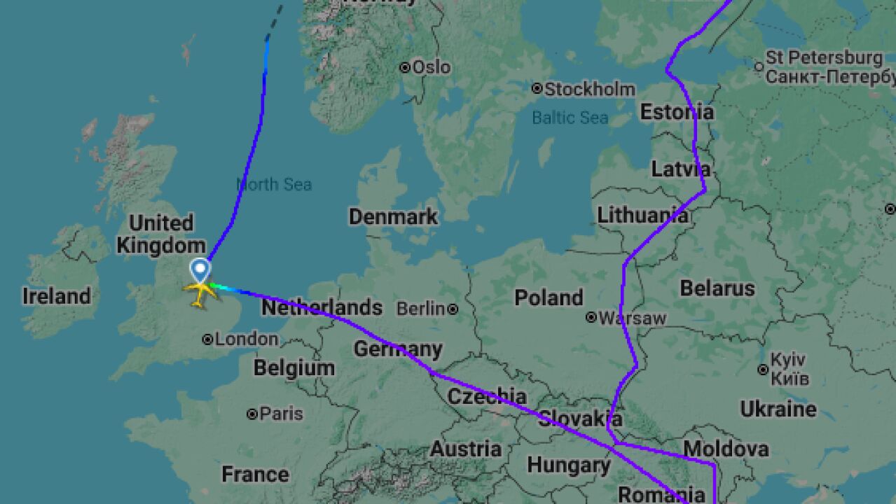 英国空軍はNATOとのロシア国境を「傍聴」し監視するために最新鋭航空機2機を派遣