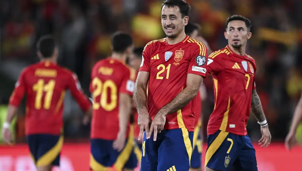 Fútbol/Selección.- El España-Georgia, lo más visto del sábado en La 1 con más de 3,4 millones de espectadores de media