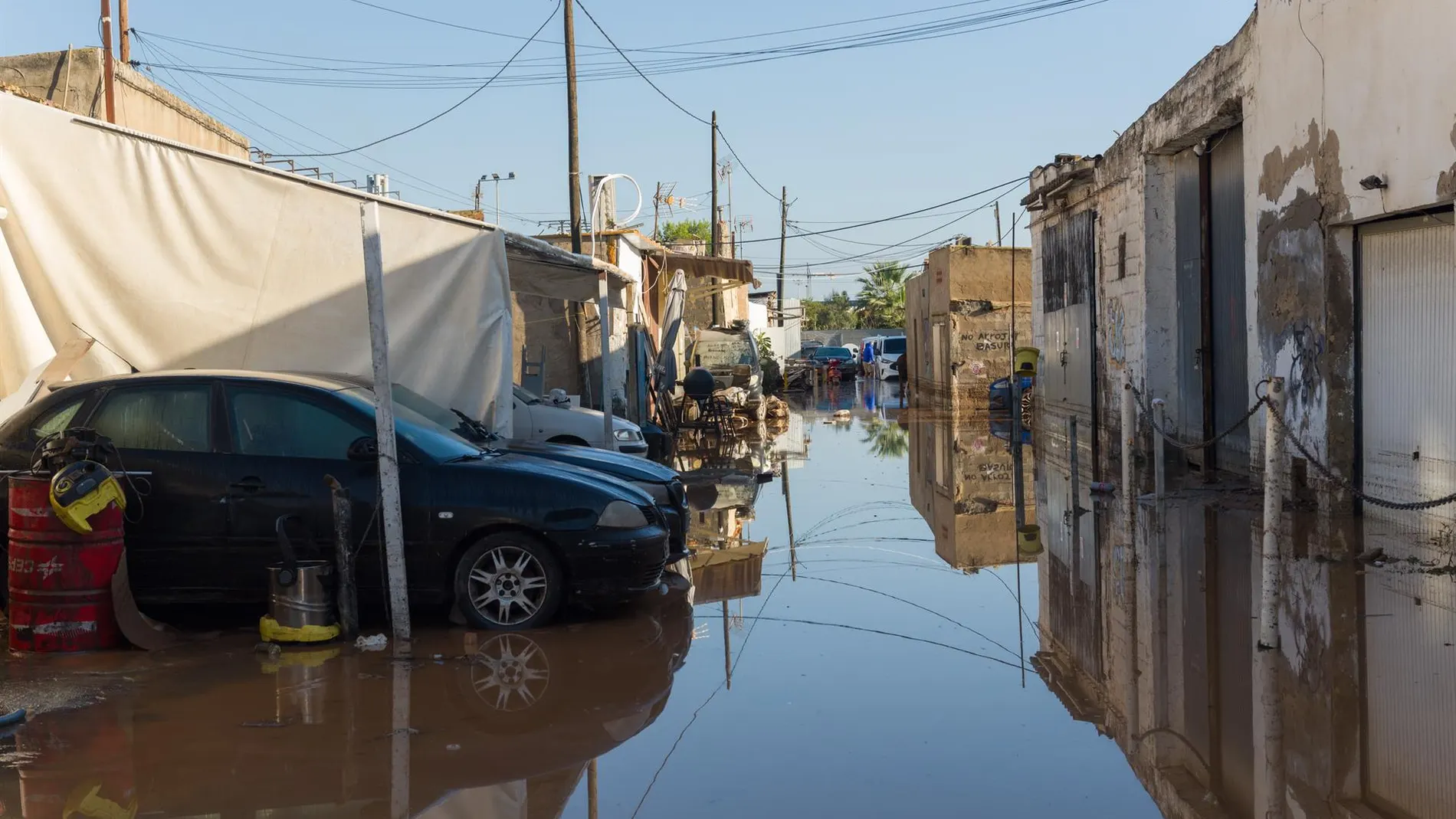 Aemet adelanta a las 14.00 horas el aviso naranja por lluvias en Ibiza y Formentera