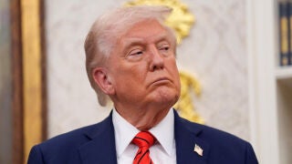 El presidente Donald Trump en la Casa Blanca