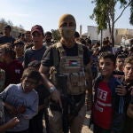 Hamas hands over Israeli hostages to the Red Cross in Gaza