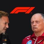 Vasseur y Christian Horner por Ferrari en Fórmula 1