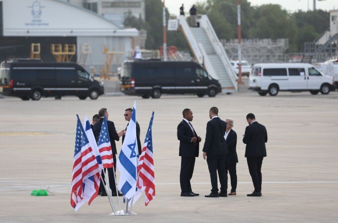 Vista del Aeropuerto Ben Gurión, en Tel Aviv