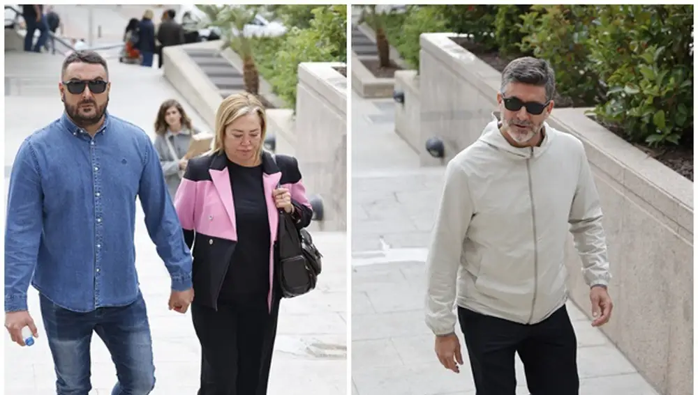 Belén Esteban se reencuentra con Toño Sanchís en los juzgados