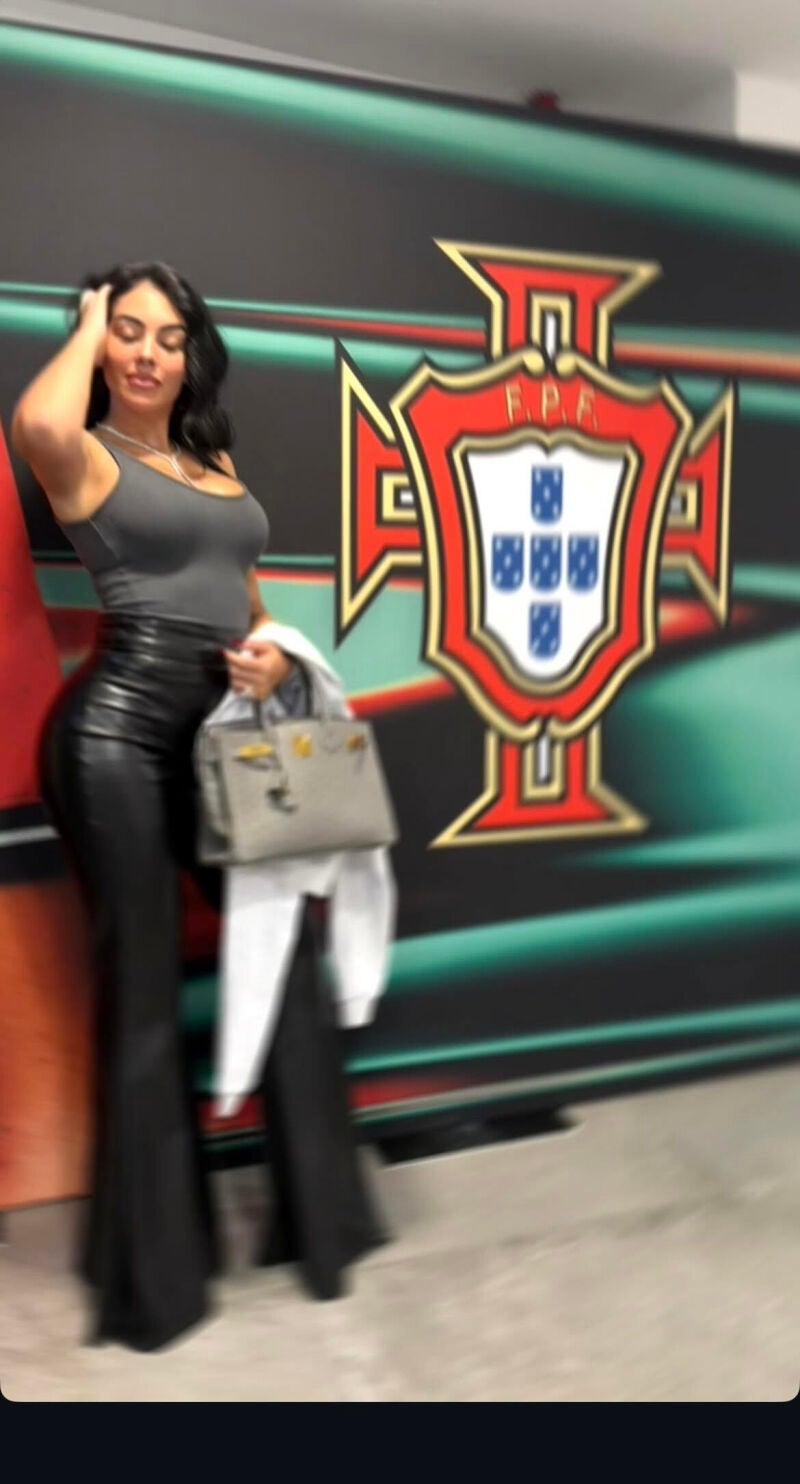 El look de Georgina.