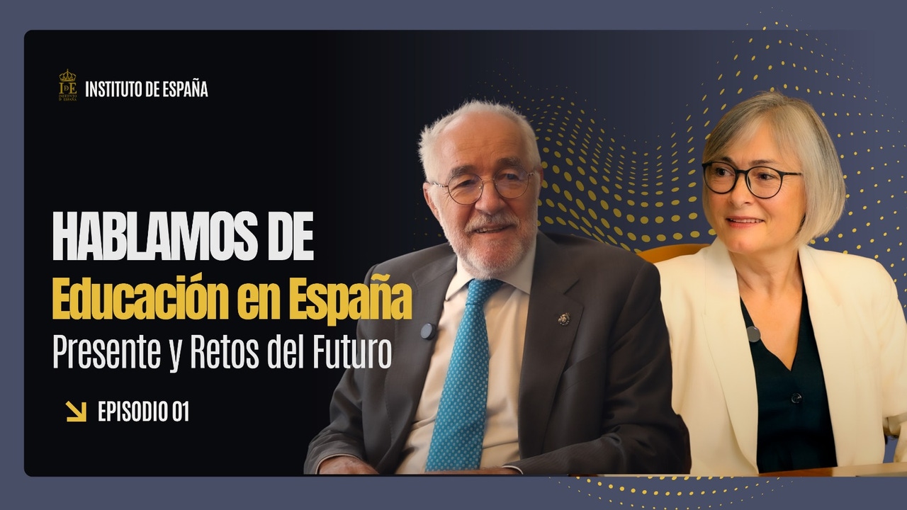 “Hablamos de…”: El Instituto de España inaugura su ciclo de debates en YouTube con un primer encuentro dedicado a la educación