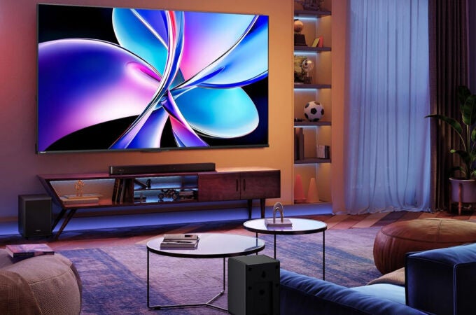 Esta Smart TV está disponible en un tamaño de hasta 100 pulgadas