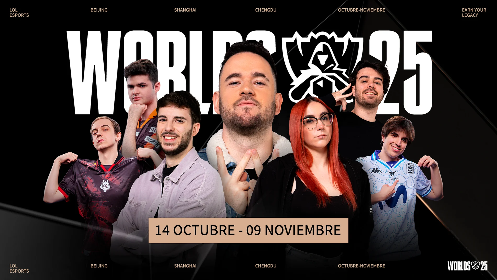 La competición más importante del año cuenta con la participación de un equipo español, Movistar KOI, y hasta seis jugadores nacidos en España