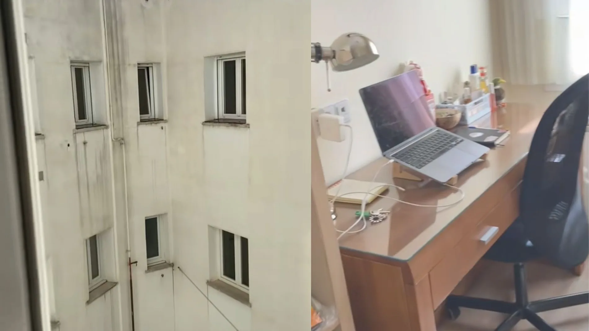 Una joven muestra cómo es su habitación en el centro de Madrid por 950 euros: “Al menos entra luz solar”