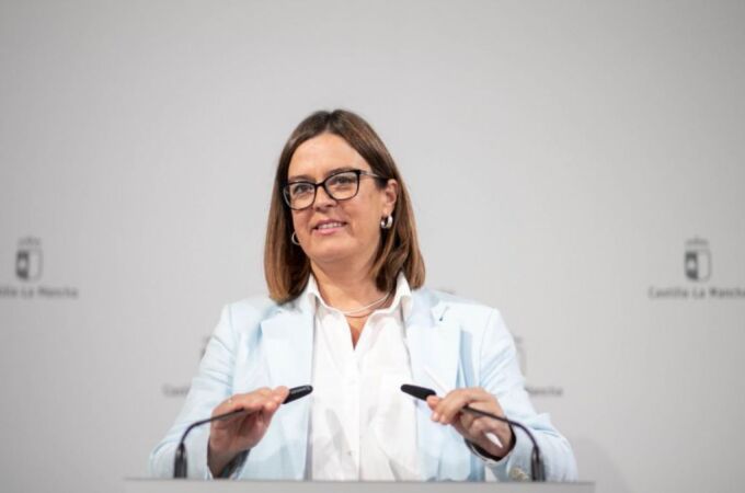 La consejera Portavoz del Ejecutivo Autonómico, Esther Padilla