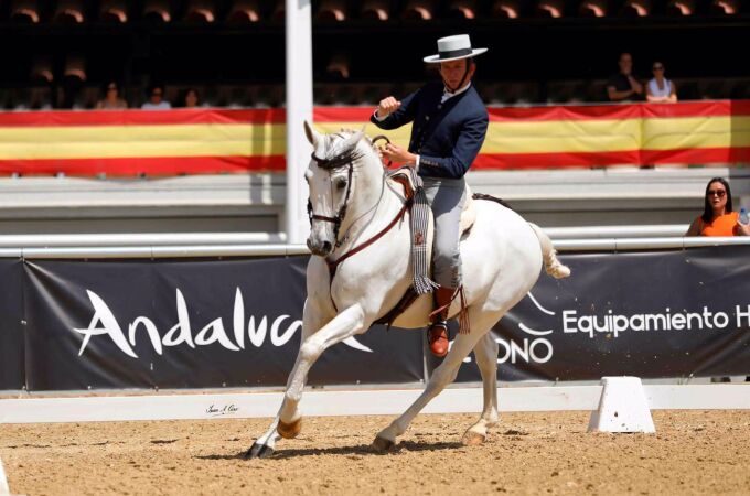 Juan José Verdugo, campeón de España Absoluto de Equitación de Trabajo
