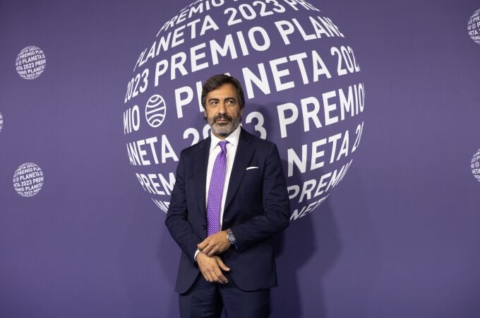 Juan del Val durante la entrega del Premio Planeta