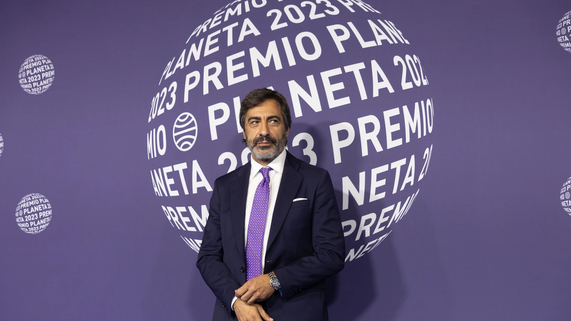Juan del Val durante la entrega del Premio Planeta