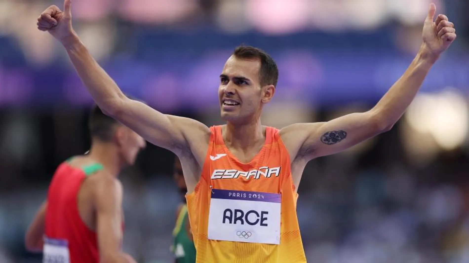 Dani Arce, en los JJOO de París