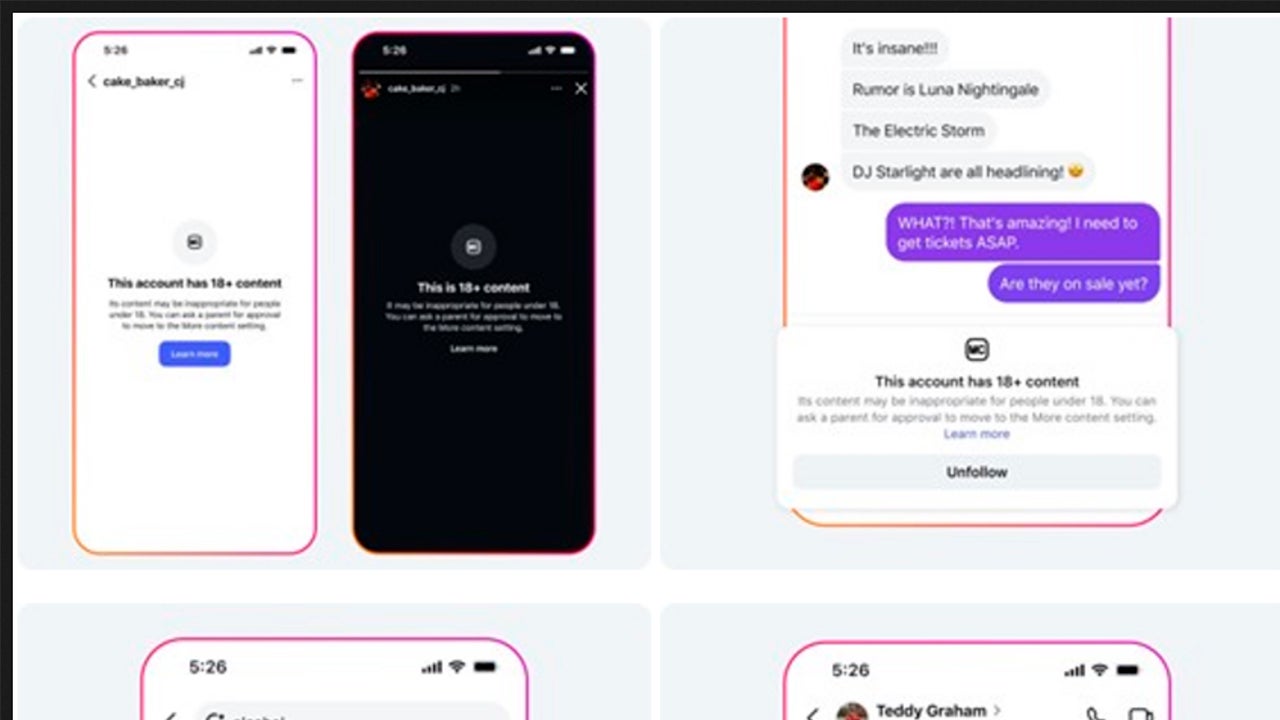 Algunas de las restricciones PG-13