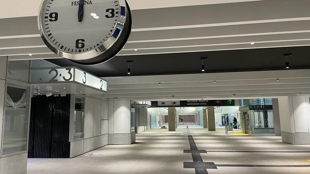 Este es el nuevo aspecto de la estación de Chamartín, con acceso directo a la alta velocidad
