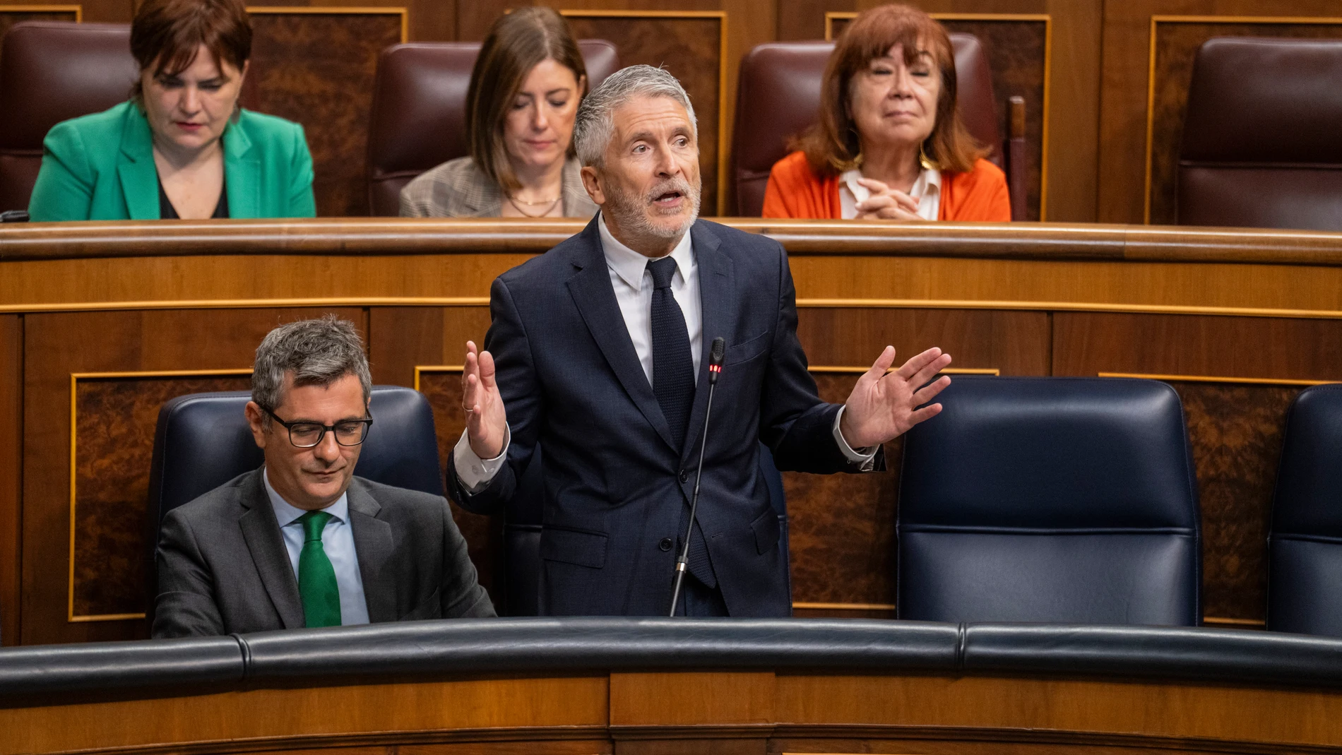Marlaska en el Pleno del Congreso