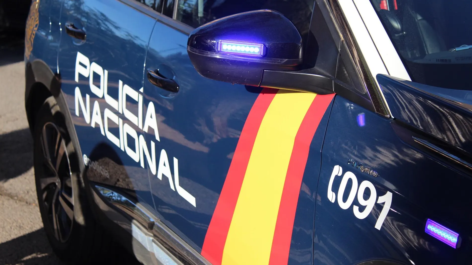 Vehículo de la Policía Nacional