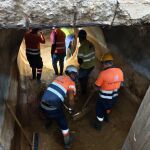 MURCIA.-La limpieza del canal da MCT llegaría este miércoles al depósito de El Mirador, en San Javier