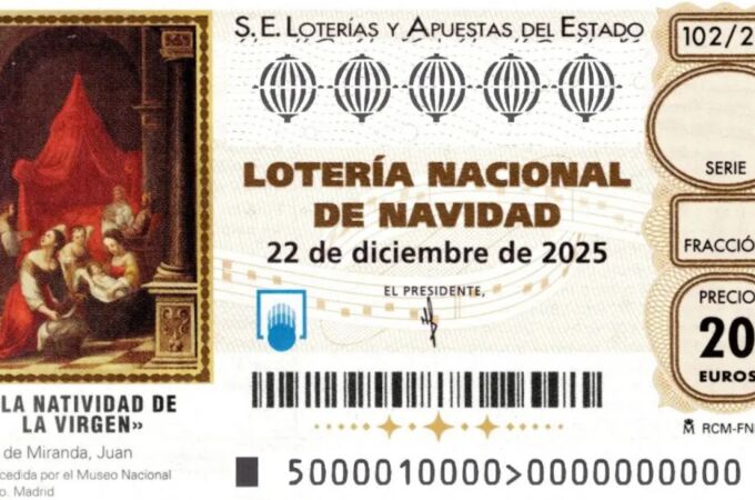El secreto que esconde la imagen de este año en los décimos de Lotería
