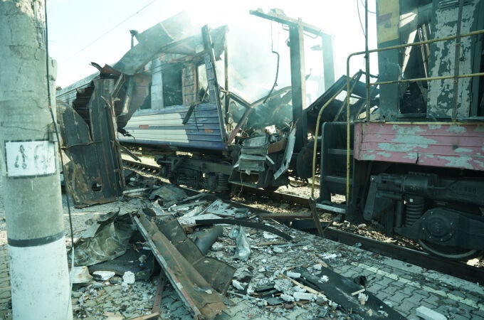 Russia Ukraine War Rail Attacks