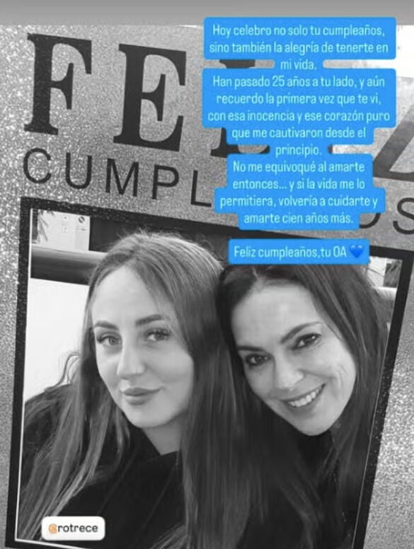 Rocío Flores y Olga Moreno