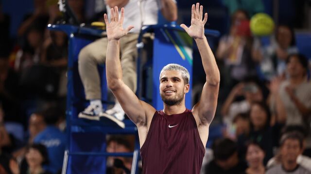 Tenis.- El tenista español Carlos Alcaraz se medirá a Fritz en semifinales del 'Six Kings Slam'