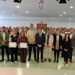 Conrado ïscar en los actos celebrados en Valoria la Buena con motivo del Día Internacional de la Mujer Rural