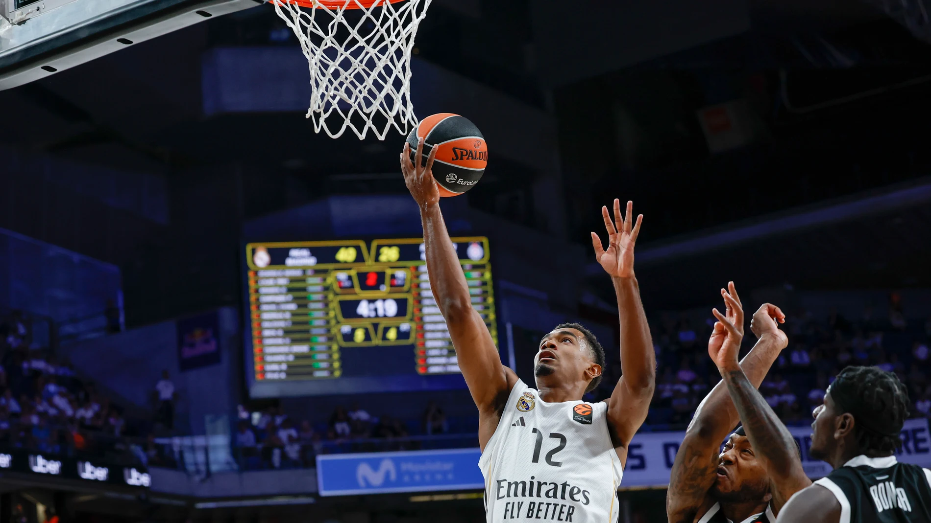 Maledon debutó con el Real Madrid en la Euroliga