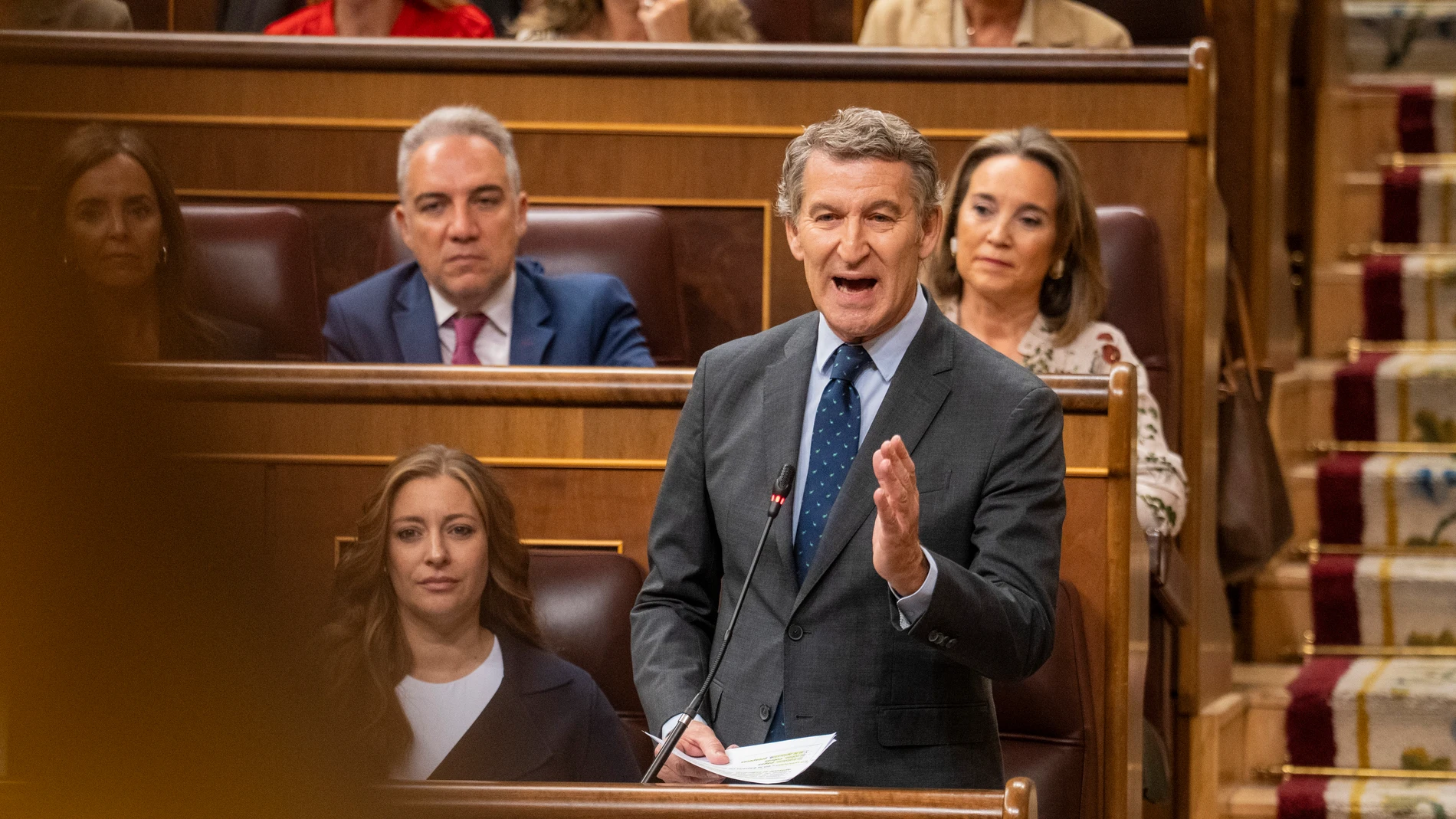 Núñez Feijóo en el Pleno del Congreso