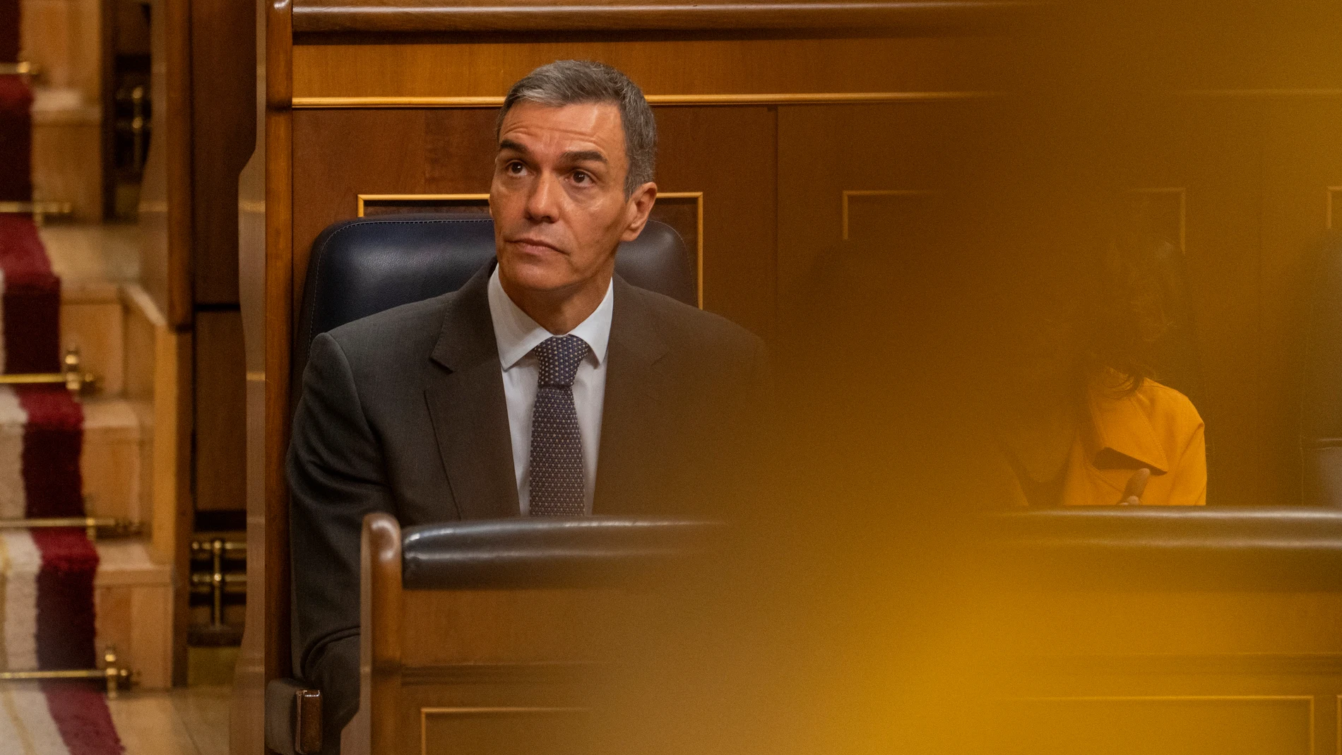 Pedro Sánchez en el Pleno del Congreso