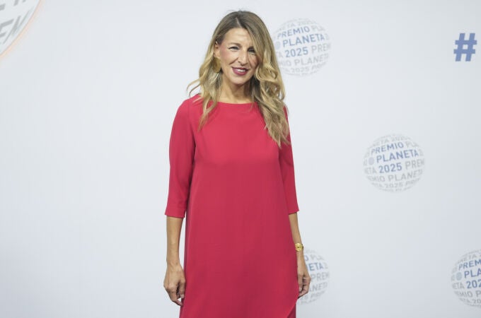 El look de Yolanda Díaz. 