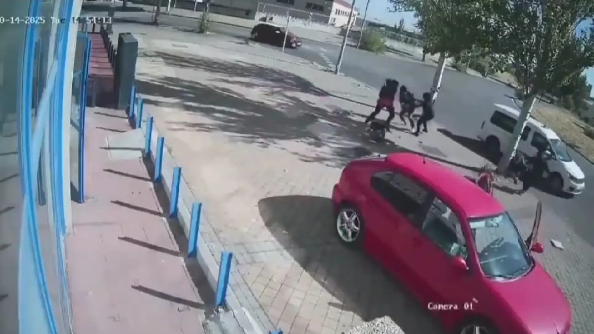El violento robo a unos turistas chinos en Madrid