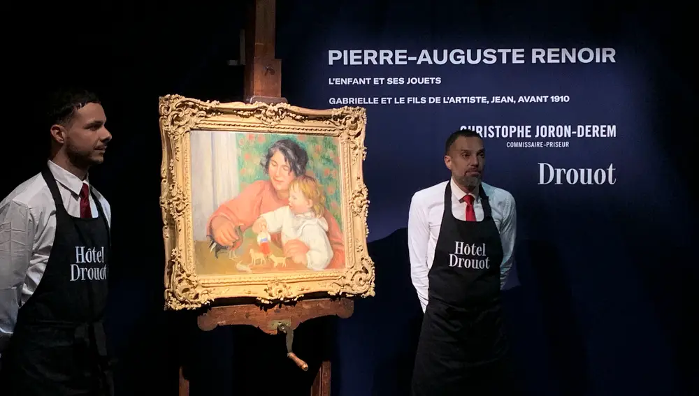 Renoir regresa al mercado con un retrato familiar conservado intacto desde antes de 1910