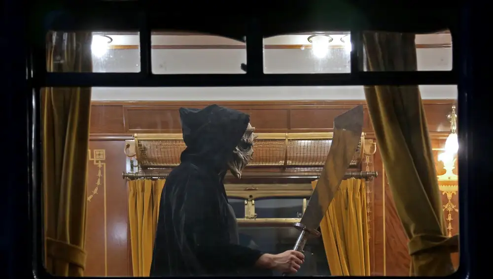 Terror en el museo del Ferrocarril