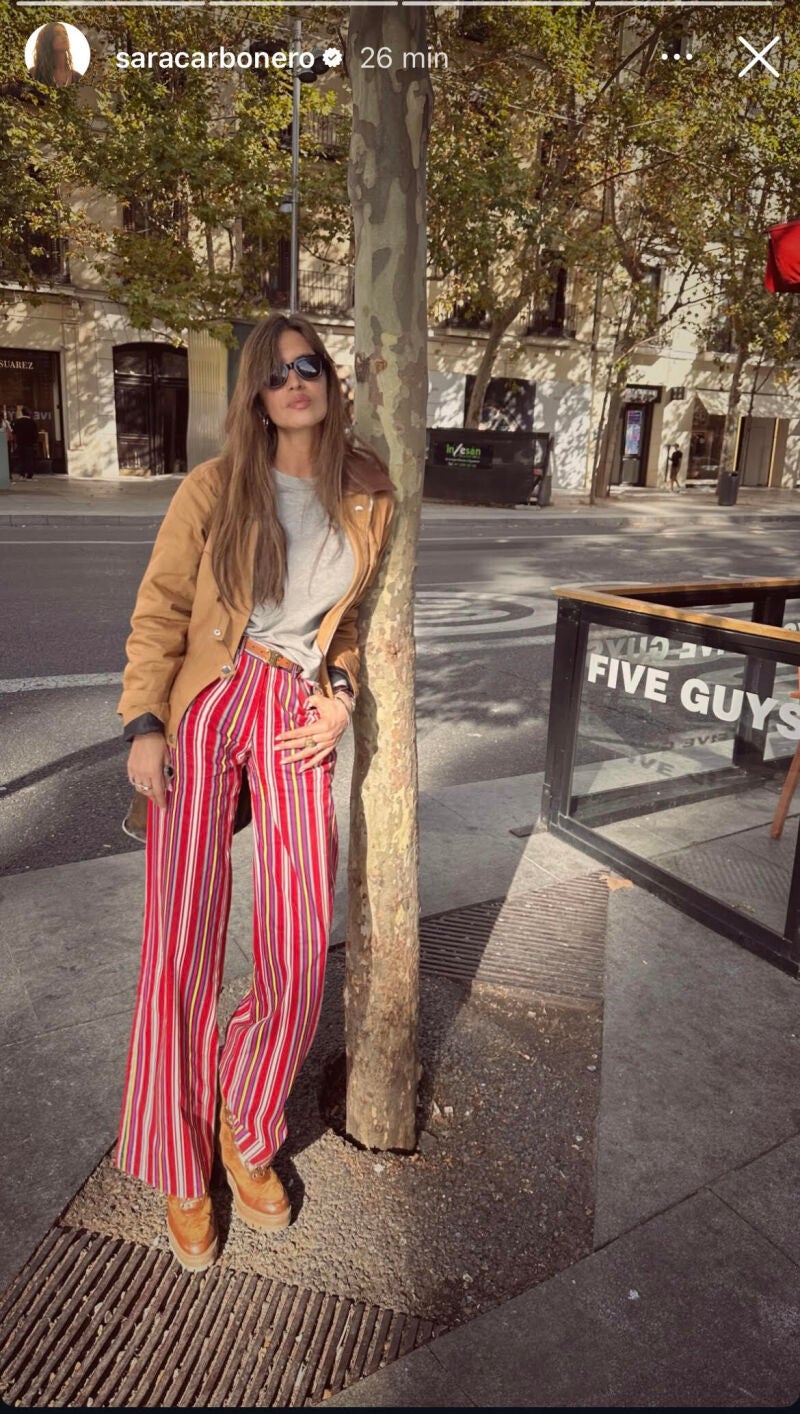 El look de Sara Carbonero.