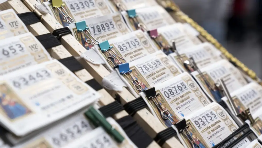 Décimos para la Lotería de Navidad