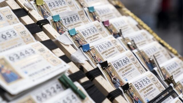 Décimos para la Lotería de Navidad 