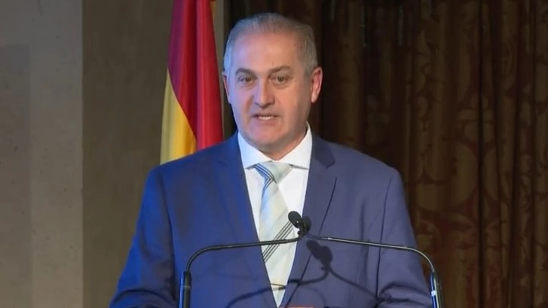Amable Fernández, actual alcalde de Manzaneda.